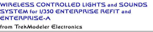Image: Lighting Kit for the 1/350 scale Refit Enterprise - from TrekModeler Electronics